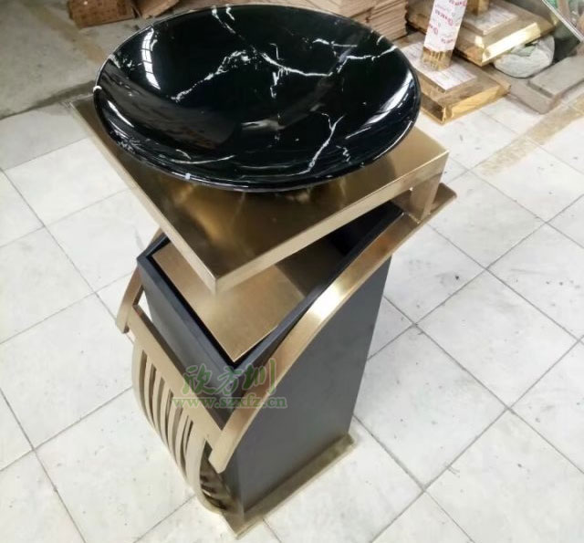 高檔鍍鈦新概念座地?zé)熁彝靶婪桔诠S生產(chǎn)圖