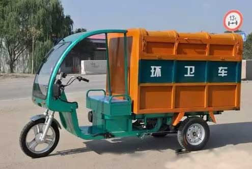 三亞街道上的垃圾箱將被取消，實施三輪電動車定時上門收集！